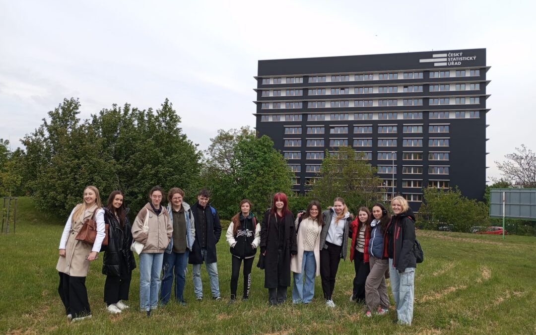 Návštěva studentů z 2.A Českého statistického úřadu v Praze